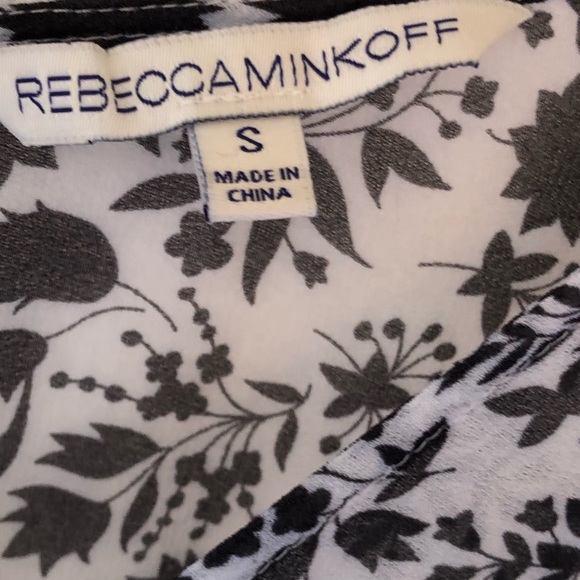 Rebecca Minkoff Saffron Mini Dress Ruffle Multi S - Picture 8 of 8